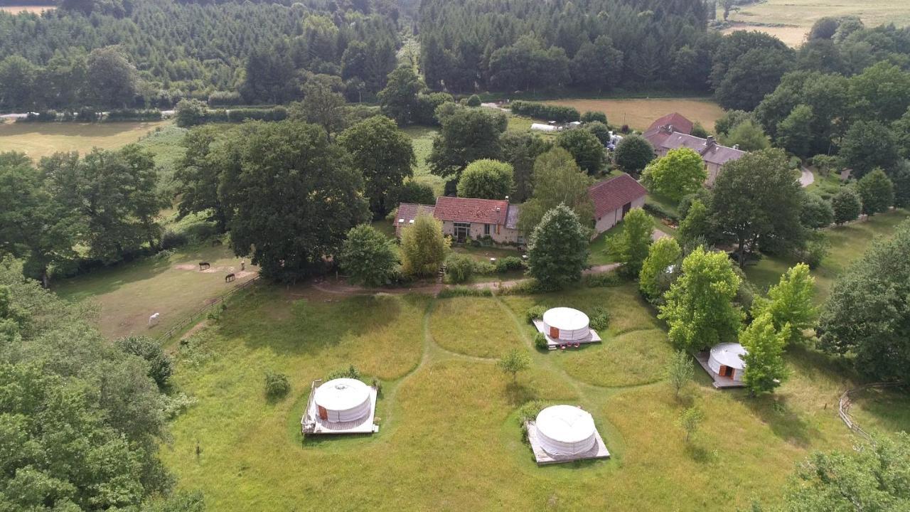 Yourtes De Vassiviere Peyrat-le-Château Dış mekan fotoğraf